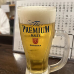 金町製麺 - ザ・プレミアム・モルツ(生)