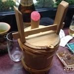 すし豊 - 2013.4.21(土)21時半予約訪問 寿司一貫で、三重奏から五重奏を味わえる喜びと幸せに、畏敬の念を表します。