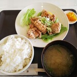 Koba shogu - 油淋鶏定食　910円（クーポン使用で600円）