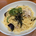 カフェ ド クリエ - 豚しゃぶと揚げなすの和風オイルソース