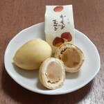 東北めぐり いろといろ - 栗餡に刻み栗入り