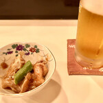 Nishiki - カンパイはお通しで生ビール