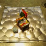 シャテーニュ - 昆布〆　テリーヌ風