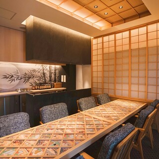 Special private room inspired by The Tale of the Bamboo Cutter [Tsukikizuna] seats 8 people