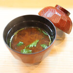 松寿司 - 赤出汁