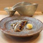 松寿司 - メヒカリの塩焼き