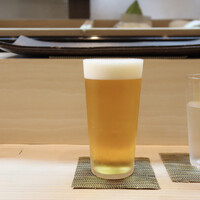 松寿司 - 生ビール