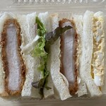 ブーランジェリー ベルドール - 三元豚のロースカツサンド