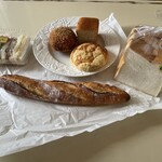 ブーランジェリー ベルドール - 購入したパンたち