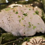 Barca. - 三重県天然クエカルパッチョ