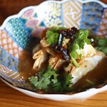 浜松田町ノ酒処 永 - パクチー水餃子