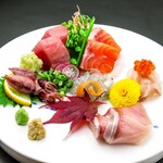 浜松田町ノ酒処 永 - お刺身盛り合わせ