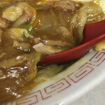 ラーメン 大将 - 中々ご飯が見えてこないんで掘り進むしか