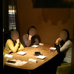 神戸創作Dining 縁 - 個室の感じ、最大5人入れます。