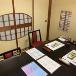 Kappou Sakamoto - 内観(テーブル個室)