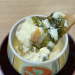 兄弟寿し - 梅海苔茶碗蒸し