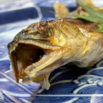 兄弟寿し - 魚沼六日町産鮎の塩焼き