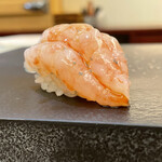 兄弟寿し - 佐渡産南蛮海老海老味噌挟み