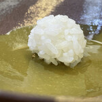 兄弟寿し - 舎利珠投入