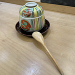 兄弟寿し - 梅海苔茶碗蒸し