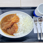 かつや - 海老・ヒレ・メンチカツカレー　924円