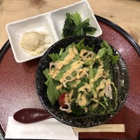 焼鳥 鳥せい 北浦和店 - 有機野菜のハーブサラダ