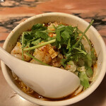 中国料理 西安刀削麺 - ゆで刀削麺特製ソース掛け　小