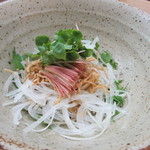 そば工房 玉江 - そばサラダ