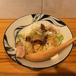 らーめん かねかつ - 肉ごはん