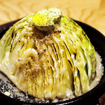 Hot anchovy cabbage