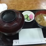 あらかわ食堂 - かつ丼￥９００－