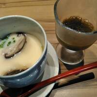 全席個室 鮨やハレの日 大宮東口駅前店 - 最初に出てくる茶わん蒸しともずく