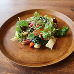 ヴィラ・デラ・パーチェ - 40種類の野菜、塩、オリーブオイル