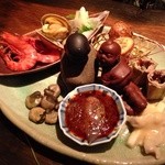 黒猫夜 - この日の前菜セット13年４月