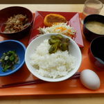 北海道工業大学　HITプラザ食堂 - 2013/4/19　１００円朝食