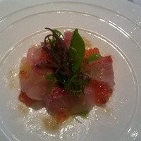 カシータ - 金目鯛の刺身仕立て
