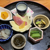 博多メシ 男厨 - お通し7品
