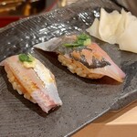 Sushi To Sake Yuukyuu - アジとイワシ