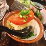 Sakana Aotenjou - まるごと明太子のポテトサラダ