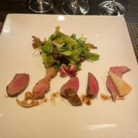 ロッシ - お肉５種盛り合わせ。