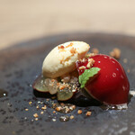 Itsuki - ２０２２年９月再訪：ナガノパープル ゴルゴンゾーラ スパイス☆