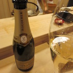 寿司 竹本 - シャンパン。ブリュット・プルミエ。ハーフ 5000円