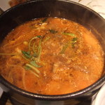 炭火焼肉寿恵比呂 - テグタンスープ