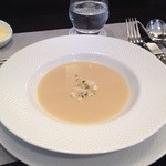 ラシーヌ - 1050円 蕪のスープは最高です。僕は追金して「大盛り」をいつも注文します！美味い！