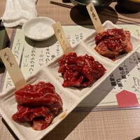 焼肉GINGA - メガネ・カイノミ・中落ちカルビ