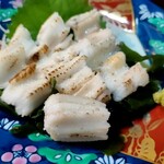 てっちゃん寿司 - 穴子白焼き。