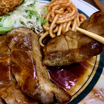 キッチン あずま - バターを使った濃厚ソースをたっぷりトンテキに