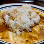 キッチン あずま - ソースがもったいないので…ライスを投入〜♪