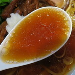 生姜醤油専門 我武者羅 - 生姜醤油ラーメン/スープ