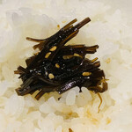 おみ乃 - ・昆布オンザ土鍋ご飯